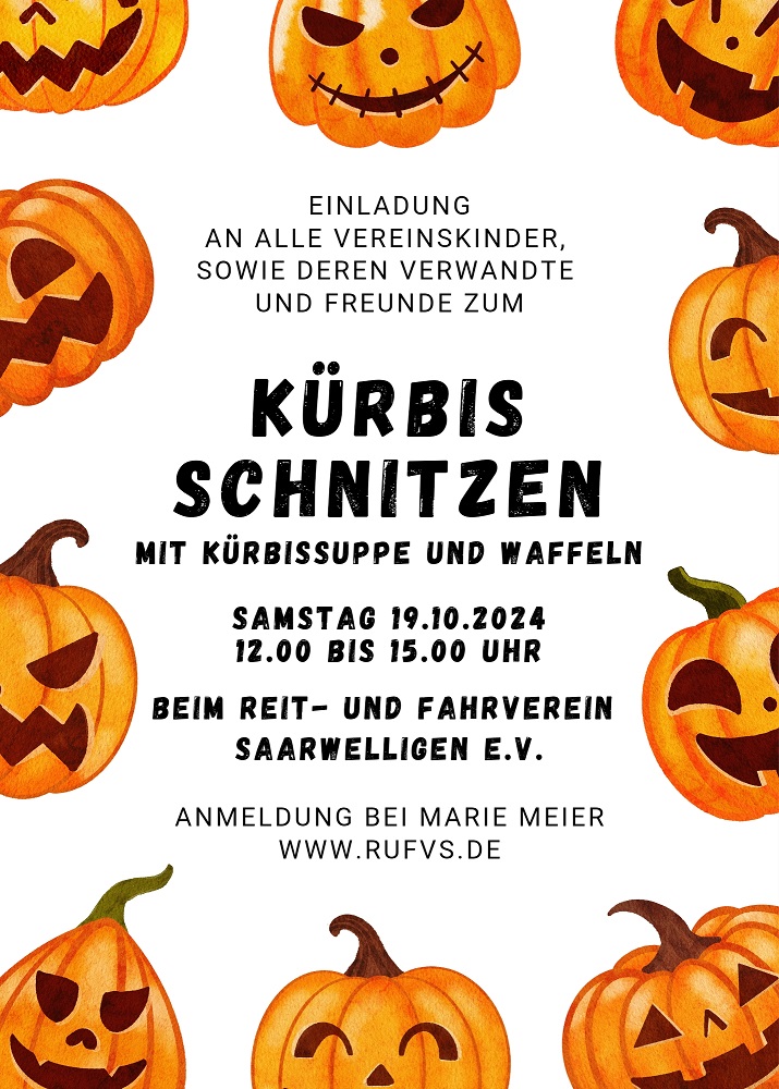 RuFVS Kürbisschnitzen